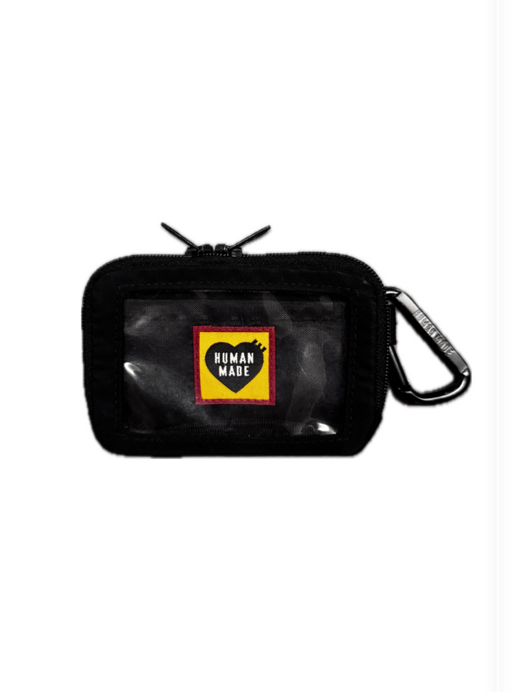 휴먼메이드 밀리터리 카드 케이스 블랙 / 휴먼메이드 애니멀 핀--1