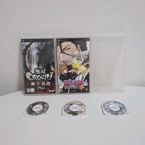 psp 소울 칼리버, 블리치4, 무쌍오로치