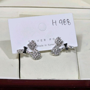 큐빅셋팅 핸드메이드 귀걸이