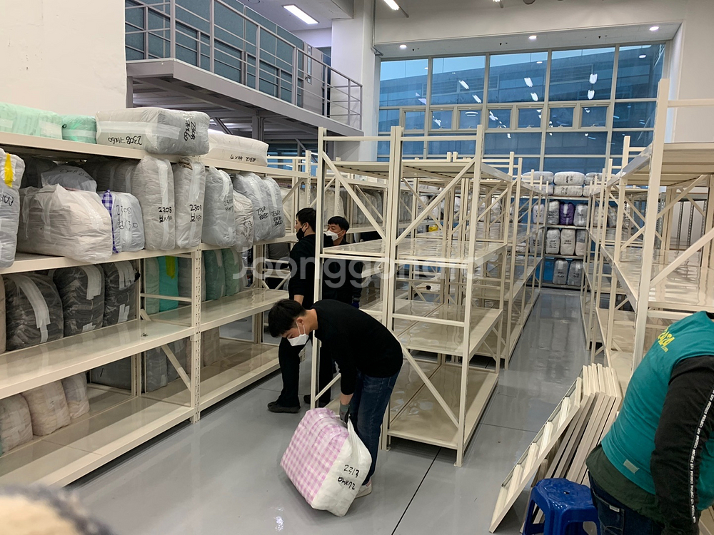 대형 철제선반 무볼트중량랙 새제품 전국최저가 전국 배송 창고용 고릴라랙--7