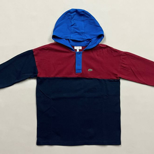 라코스테 키즈 후드 티셔츠 - 사이즈 12(152cm)