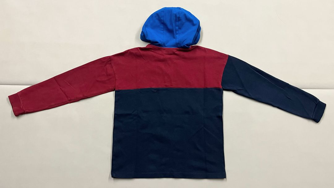 라코스테 키즈 후드 티셔츠 - 사이즈 12(152cm)--1