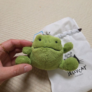 젤리캣 개구리 키링