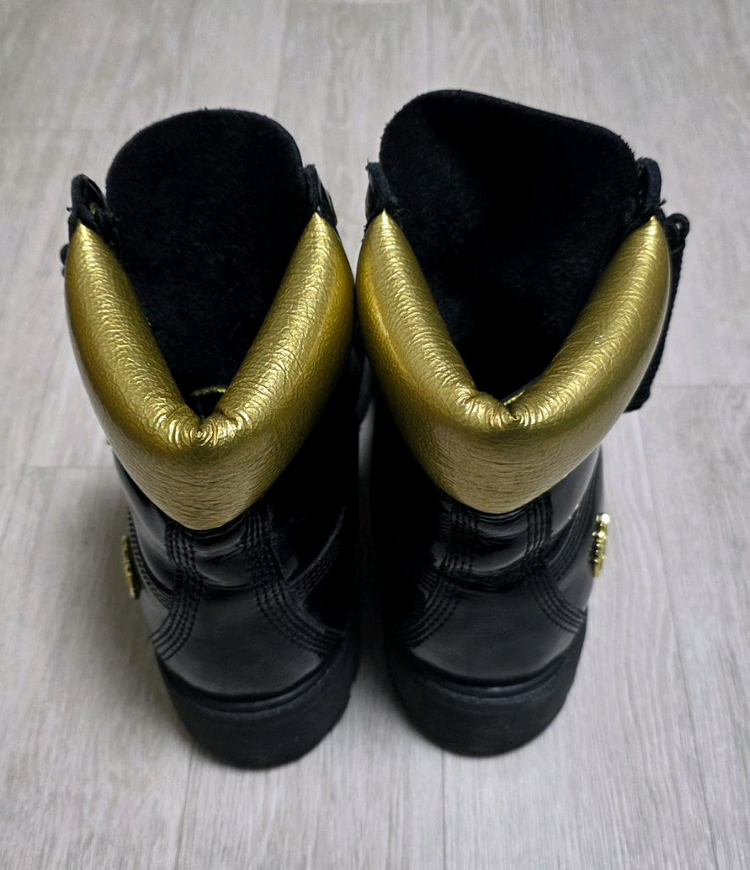 팀버랜드 6인치 한정판 에나멜 블랙 레더부츠(260)--3