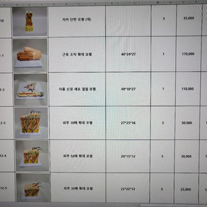 인체모형 새제품 225개 일괄