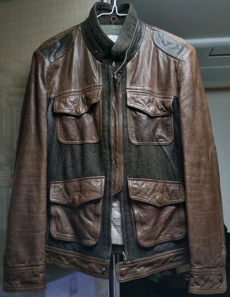 [커스텀 멜로우] 라이더 양가죽 자켓 95--2