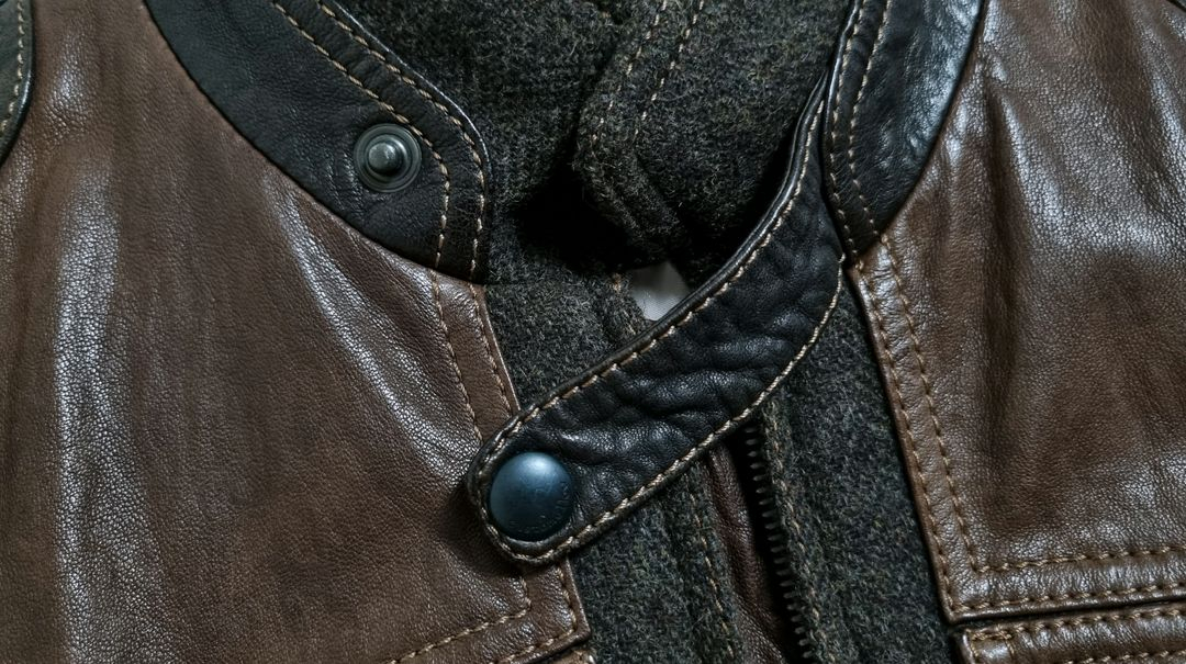 [커스텀 멜로우] 라이더 양가죽 자켓 95--7