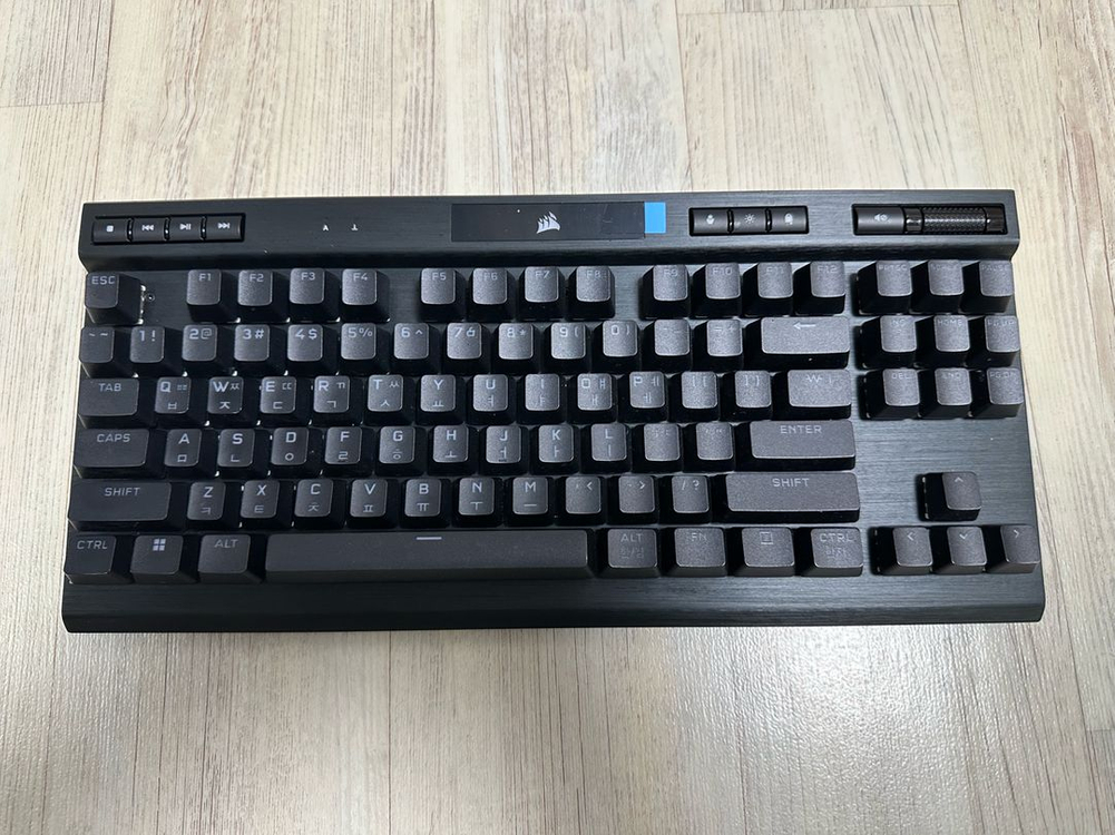 커세어 K70 RGB TKL OPX 광축 판매합니다--2
