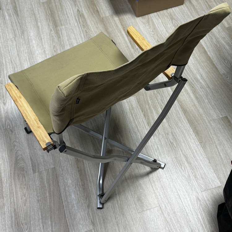 스노우피크 로우체어 30 카키 LV091KH 캠핑 체어 의자 2개 새상태 팝니다. 이미지