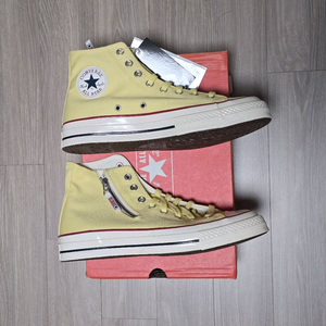 컨코탭 척70 하이 옐로우 지퍼