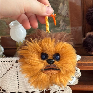 도쿄디즈니랜드 츄바카 스타워즈 빈티지인형 고전인형 고전키링 디즈니리조트 스타워즈굿즈 빈티지키링