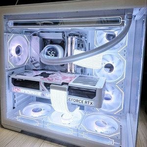 (신품) 라이젠7 9800x3d rtx5080 화이트 하이엔드pc 이미지