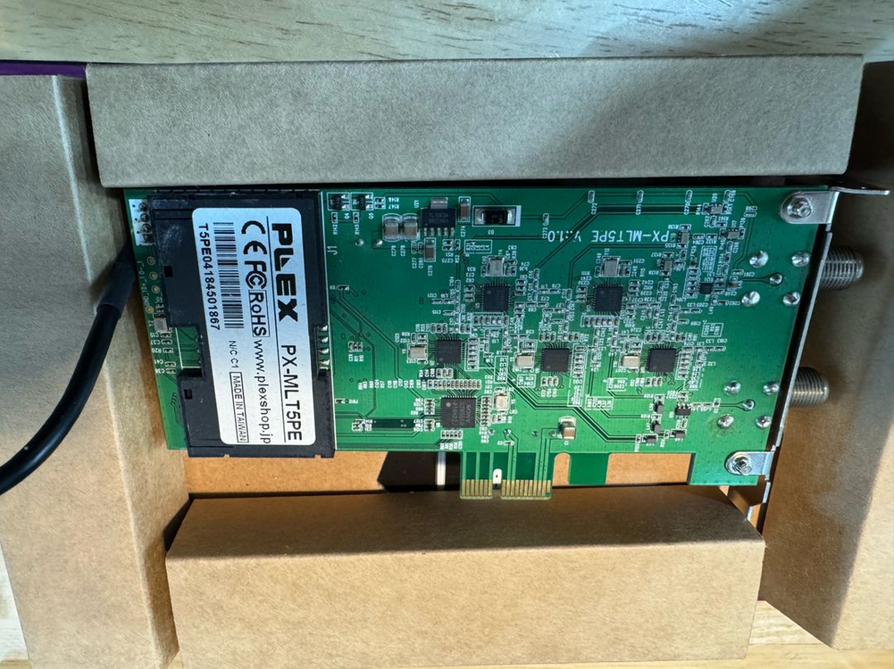 PX-MLT5PE일본 지상파, BS/CS 위성방송용 PC수신카드 팝니다.--2