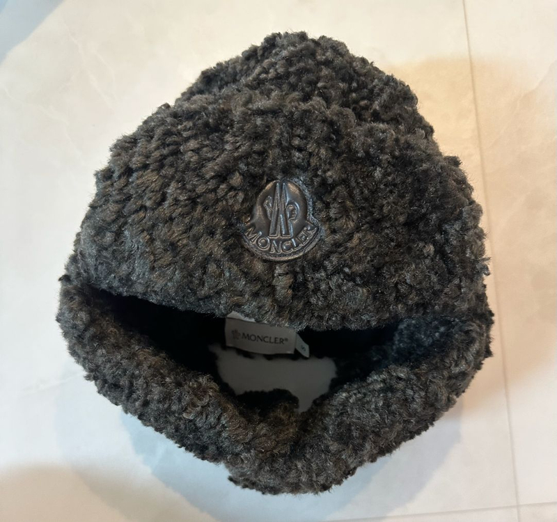 몽클레어 키즈 뽀글이 방한모 군밤모자--1