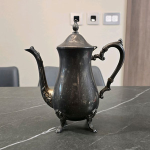 미국 Sheridan Taunton 실버플레이트 티팟