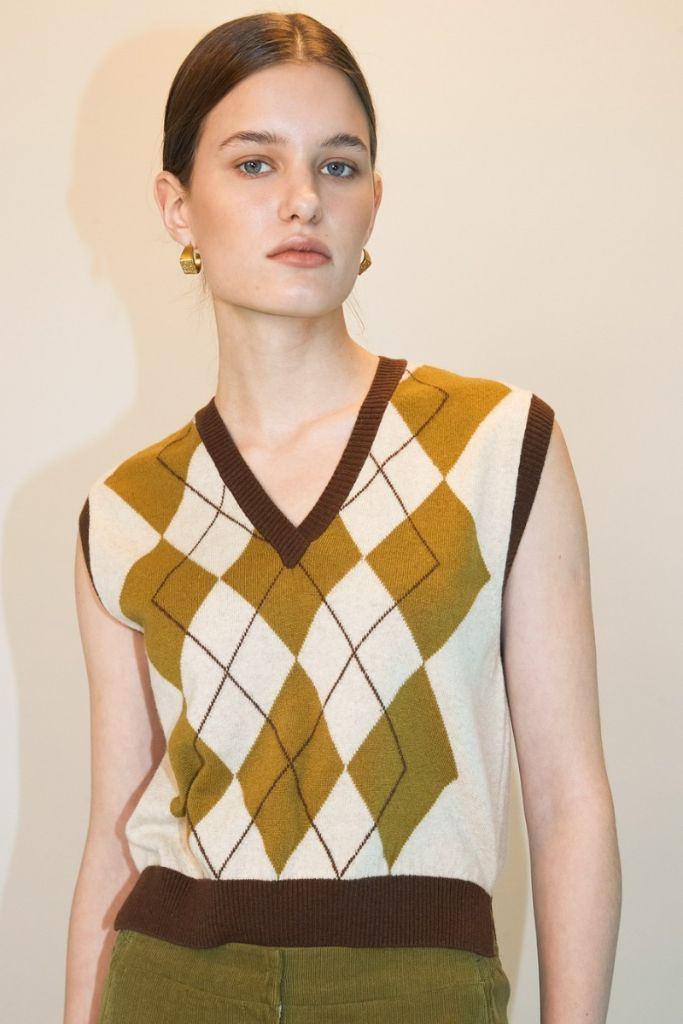 엔오르(enor) 니트베스트 (태연착용)--0