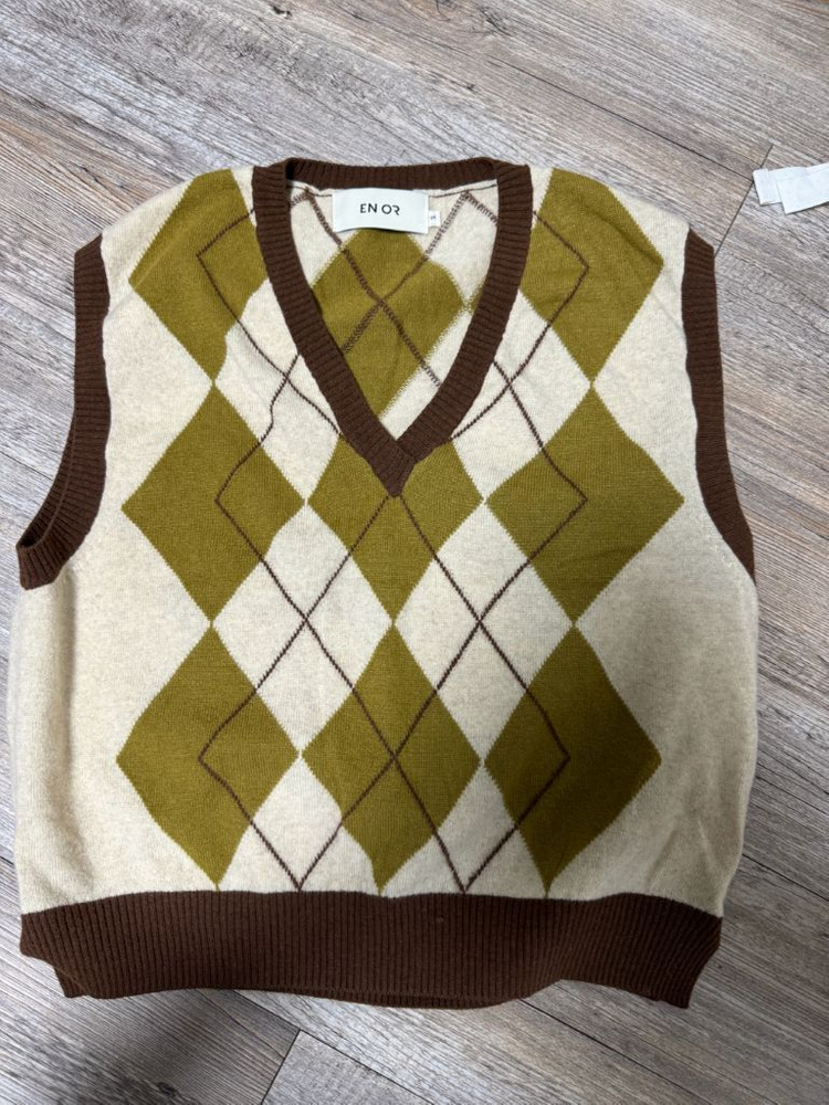 엔오르(enor) 니트베스트 (태연착용)--1