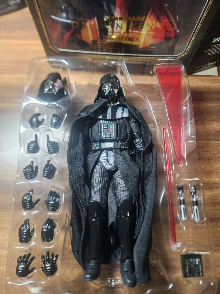 SHF 다스베이더 팝니다. 1/12액션피규어--1