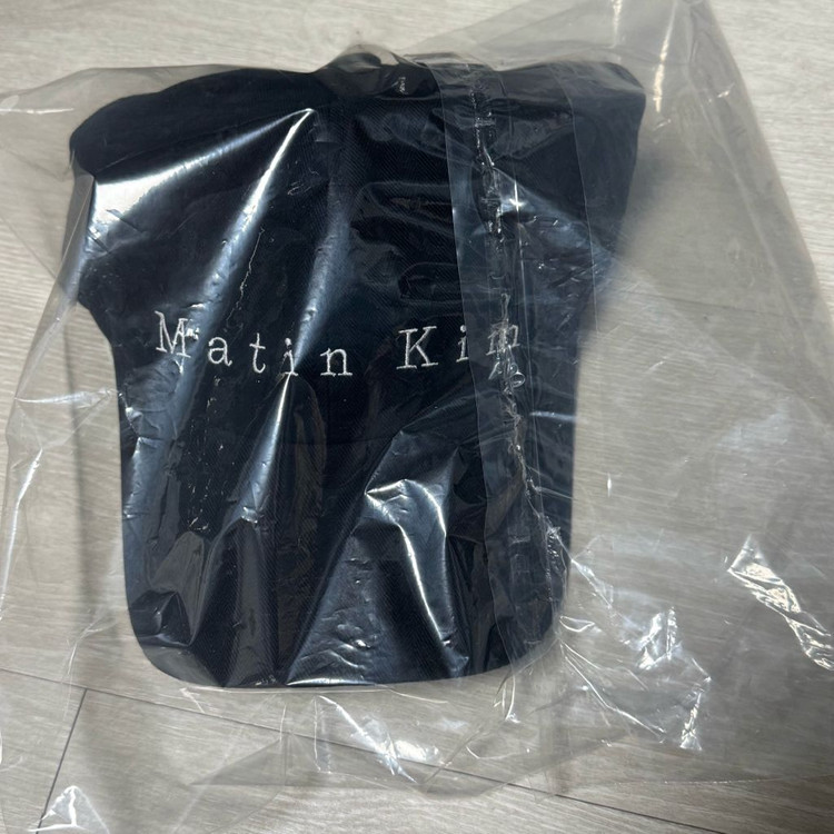 마뗑킹 로고 캡--4