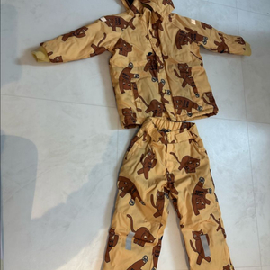 타이니코튼 스키복 방한복 눈놀이복