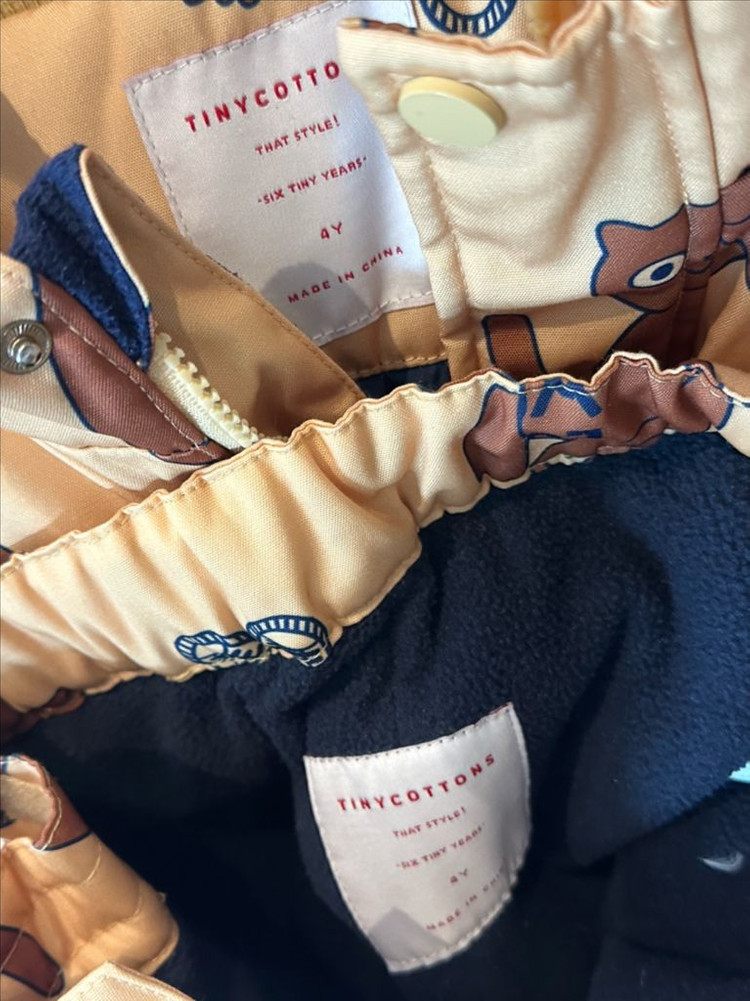 타이니코튼 스키복 방한복 눈놀이복--6