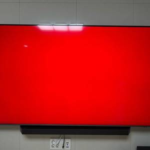 삼성 TV 75인치(사운드바 + 엠프)