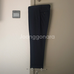 메멘토모리 카노니코 플란넬 네이비 팬츠 이미지