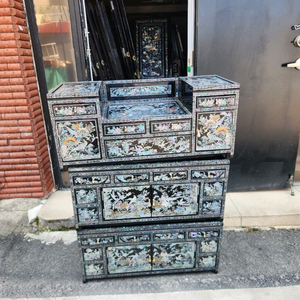 나전칠기 자개문갑.애기장.화장대 이미지