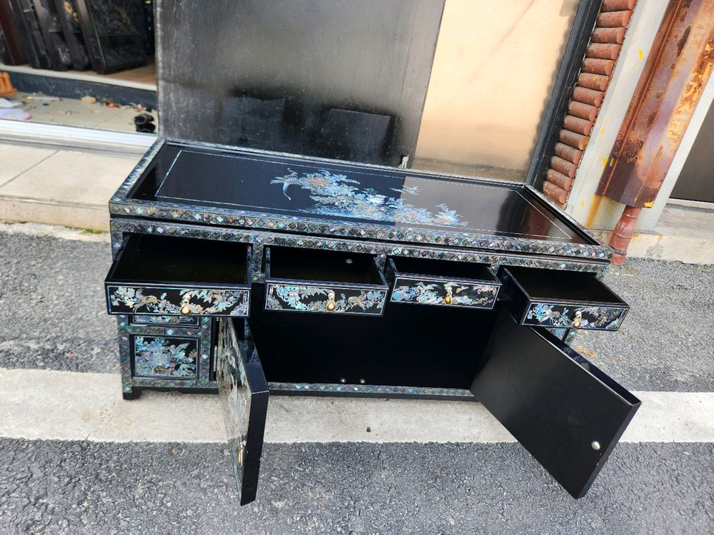 나전칠기 자개문갑.애기장.화장대 이미지