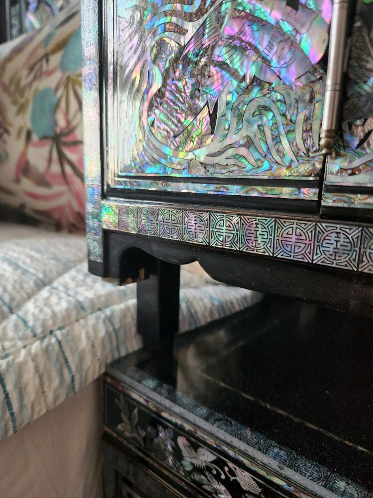 나전칠기 자개문갑.애기장.화장대 이미지