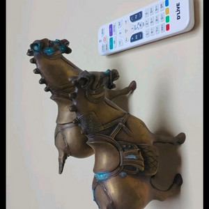 청동말 한쌍 / 앤틱, 빈티지 장식품