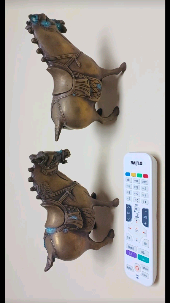 청동말 한쌍 / 앤틱, 빈티지 장식품--5