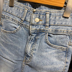 하이웨이스트 부츠컷 데님 청바지 이미지