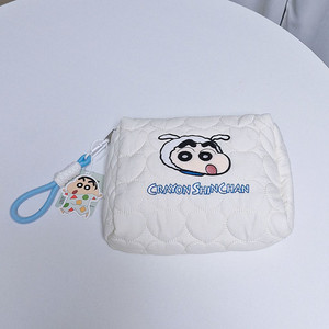 새상품) 짱구는 못말려 하트 퀼팅 파우치