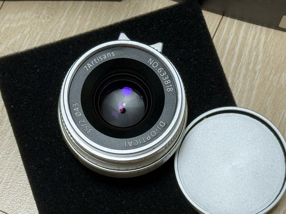 7artisans 35mm f2 실버 라이카 m마운트 이미지