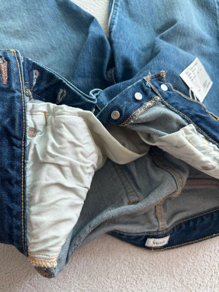 시오타 뉴스트레이트 데님 미디움 다크블루데미지 32 //풀카운트웨어하우스마카sewlvc포터리 이미지