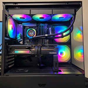 9800x3d, b850m wifi, rx 9070xt 고사양 본체