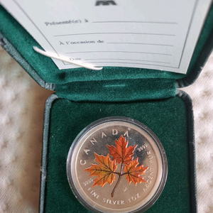 캐나다 메이플리프 실버코인 5달러