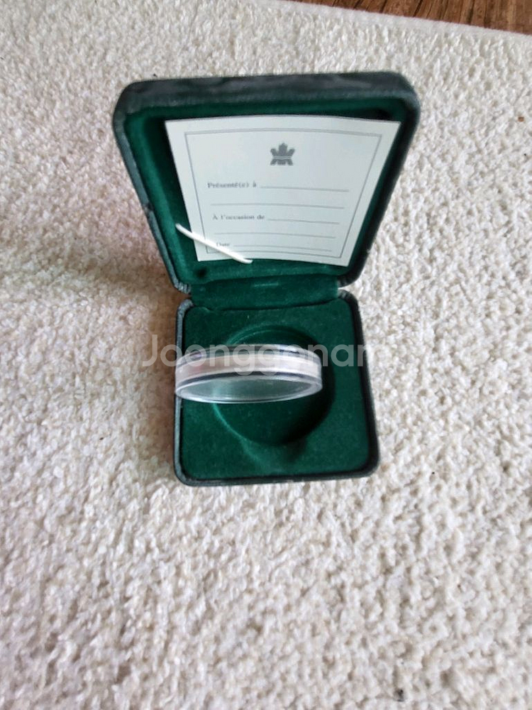 캐나다 메이플리프 실버코인 5달러--3