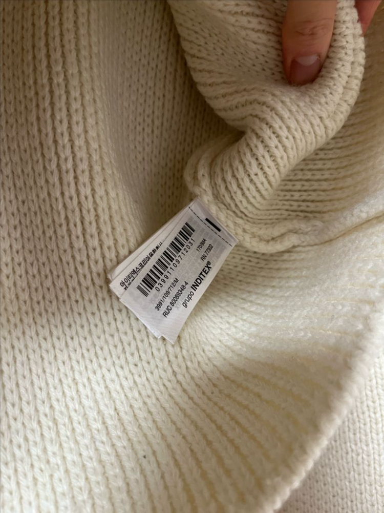 자라 버튼 플레인 니트 재킷 가디건 zara 코스--4