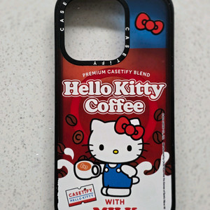 아이폰 15 프로 케이스티파이 헬로키티 커피