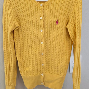 폴로 랄프로렌 옐로우 가디건 L12-14 이미지