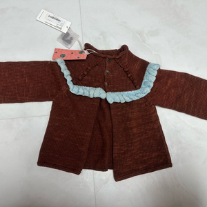 택0 새상품 미샤앤퍼프 러플 가디건 4y