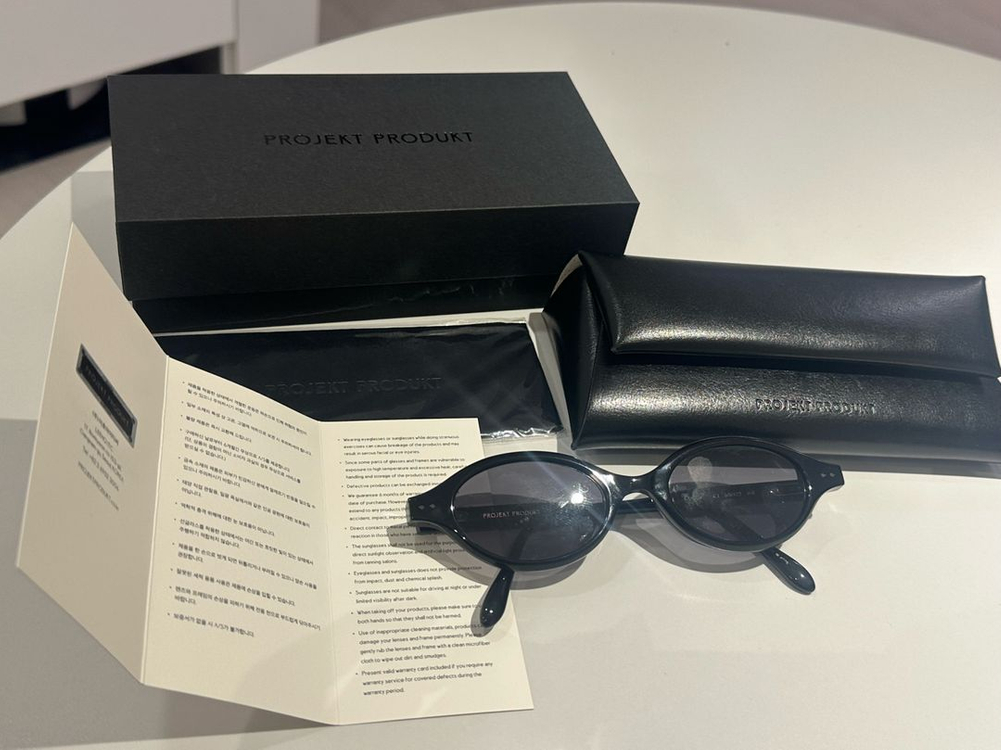송혜교 선글라스 프로젝트 프로덕트 블랙 선글라스 새제품 급처--1