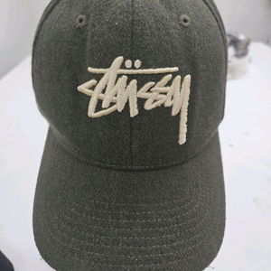 스투시 올리브 볼캡 모자