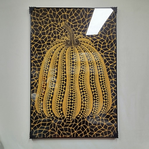 쿠사마야요이 호박그림 호박 대형 그림액자 그림 액자 팝아트 인테리어소품 명품그림 명품액자 이미지