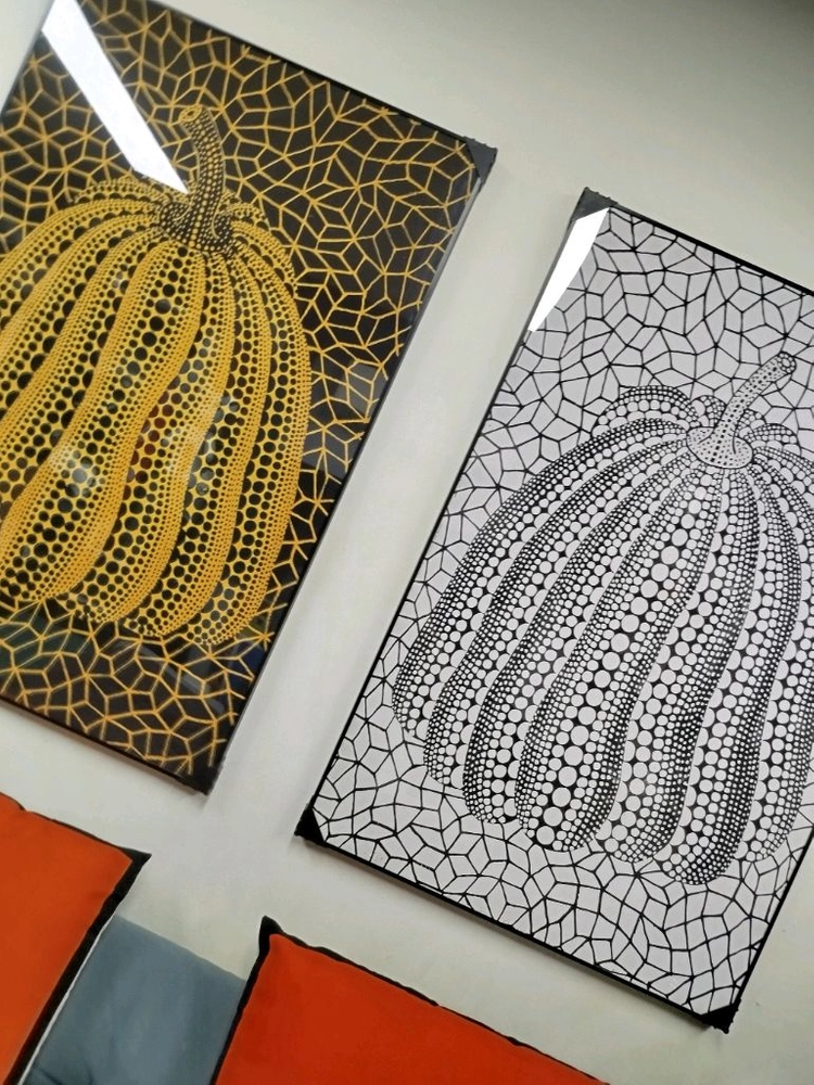쿠사마야요이 호박그림 호박 대형 그림액자 그림 액자 팝아트 인테리어소품 명품그림 명품액자 이미지