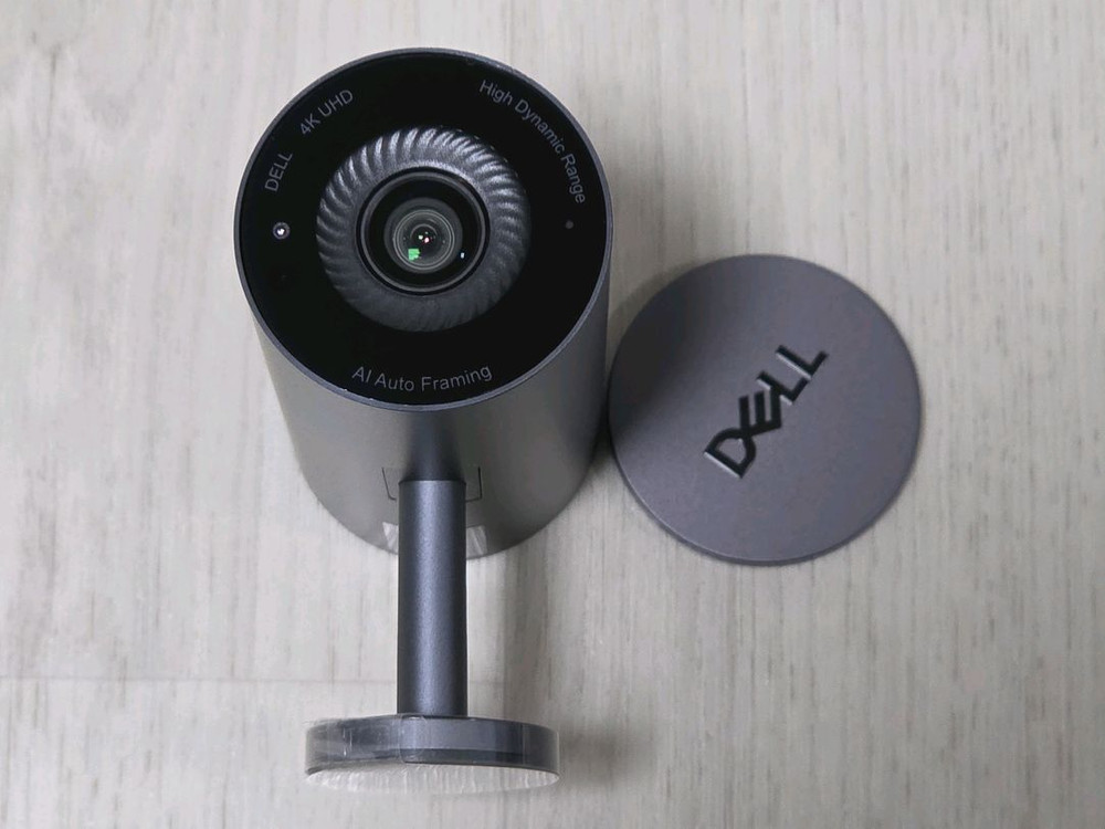 델 울트라샤프 4K 웹캠 WB7022 UHD 카메라 화상회의 방송용 웹캠--1