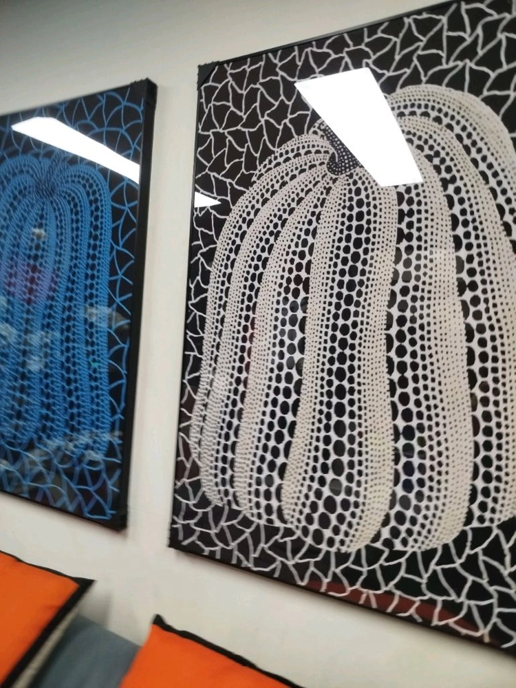 쿠사마야요이 호박그림 호박 대형 그림액자 그림 액자 팝아트 인테리어소품 명품그림 명품액자 이미지