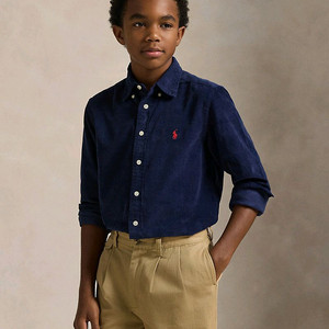 폴로 보이즈 코듀로이 셔츠 새상품 이미지